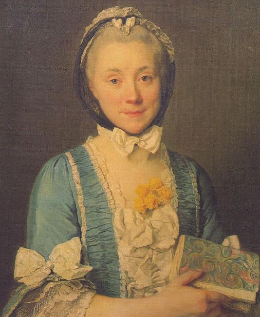  Joseph-Siffred  Duplessis Madame Lenoir, Mother of Alexandre Lenoir China oil painting art